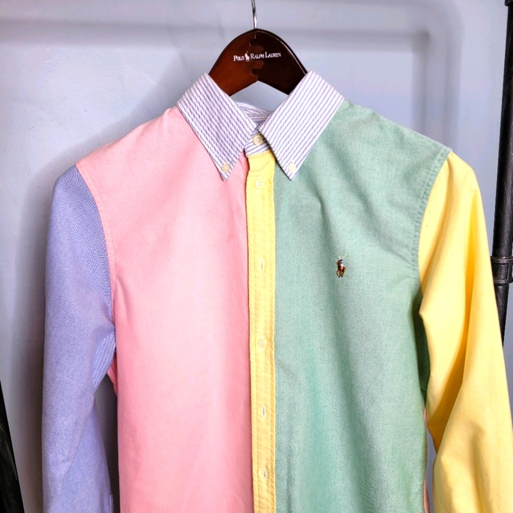 Iconic Polo brand fun shirt. Note alteration!